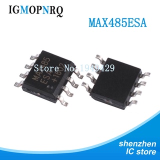 ชิ้นส่วนอิเล็กทรอนิกส์ MAX485ESA SOP8 MAX485 SOP SMD 100 ชิ้น