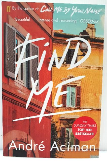 พร้อมส่ง!! Find me เล่มต่อของ Call me by your name หนังสือภาษาอังกฤษมือหนึ่ง