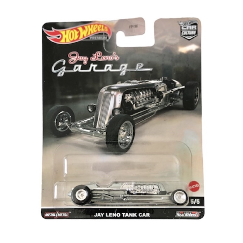 Hot Wheels Jay Leno's Garage Premium Jay Leno Tank Car