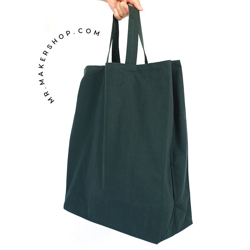 Mr.804 กระเป๋า Mimic Paper Bag สีเขียวเข้ม