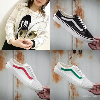 Vans Classic Old Skool Mule รองเท้าผ้าใบลําลองรองเท้าผ้าใบแฟชั่น