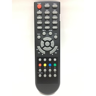 รีโมทกล่องดิจิตอลทีวี PLANET COMM รุ่น Smart Remote 4HD (มีปุ่มลดช่อง3) [เก็บเงินปลายทางได้]