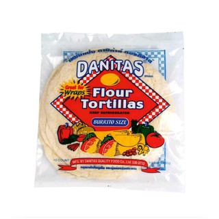 แป้งตอติญา Danitas flour tortillas 9"