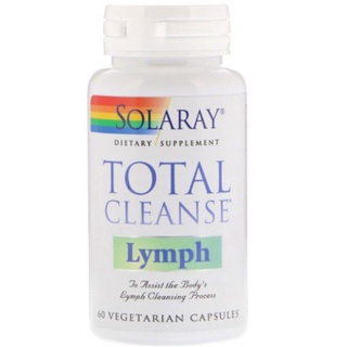 Total Cleanse Lymph, Solaray,60 Vegetarian Capsules