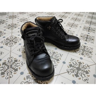 รองเท้าบู้ทนิรภัย Heavy Shoes หัวเหล็กรุ่น VD 3733 Black เบอร์ 42