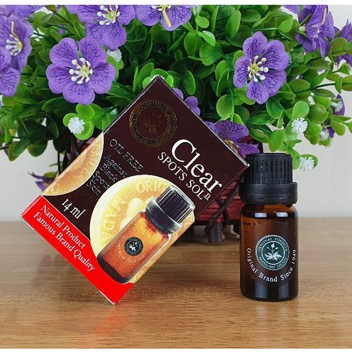 มาดามเฮง เคลียร์ สปอต โซลูชั่น ขนาด 14ml 1 ขวด Clear Spots Solution Madame Heng