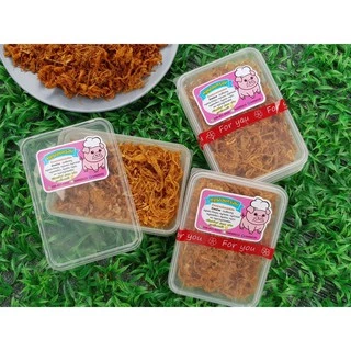 [อันดับ 1] หมูฝอยกรอบเกรด A ของดีนครปฐม หมูฝอยกรอบนุ่ม ไม่แตกเป็นผง สูตรโบราณ อร่อยหอมกรอบ 5 ดาว