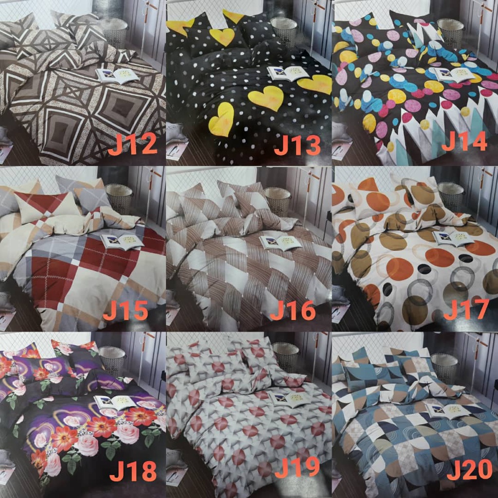 Patchwork queen 6in1/patchwork premian/ผ้าฝ้าย patchwork queen/cadar queen cadar cotton
