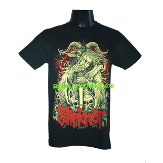 เสื้อยืดสุดเท่เสื้อวง Slipknot เสื้อวงร็อค เมทัล สากล เสื้อวินเทจ สลิปน็อต SKT1753S---5XL