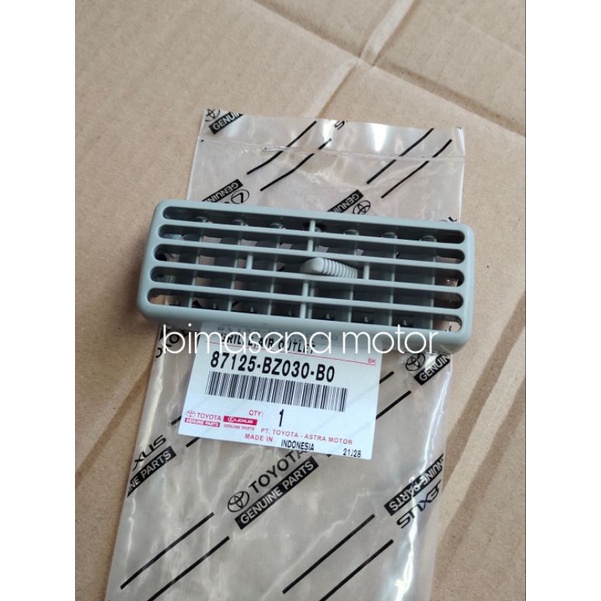 ตะแกรง ac ด้านหลังสําหรับ avanza xenia สีเทา 87125-bz030-b0