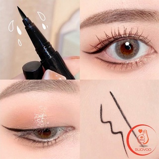 แห้งเร็ว อายไลเนอร์ชนิดน้ำ สีดำ  ติดทนนานสุด ๆ Liquid eyeliner