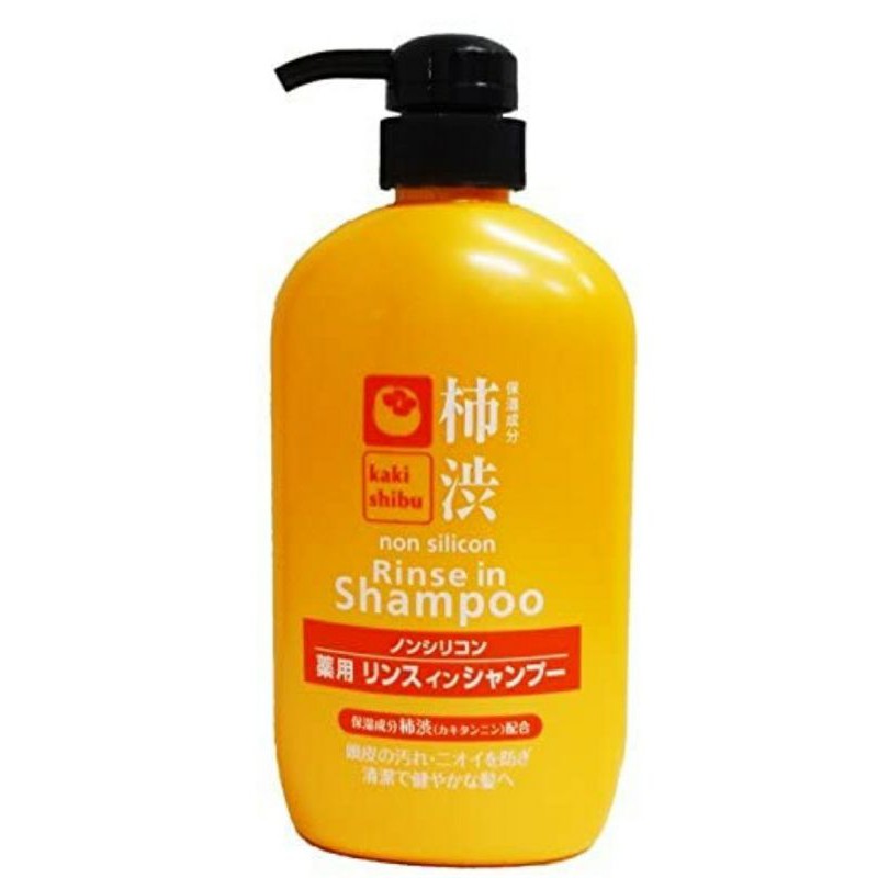 600ml. kumano kakishibu non silicone rinse in shampoo