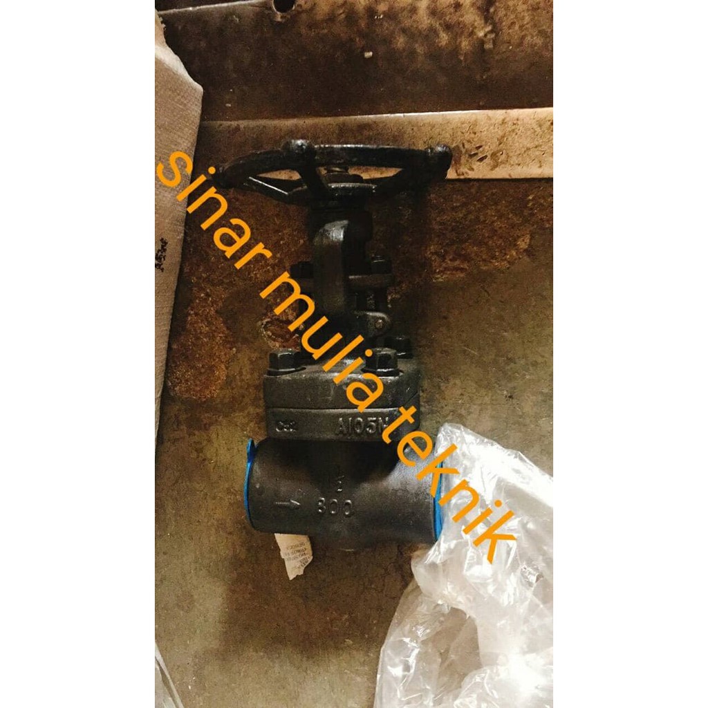 1/2 นิ้ว Globe valve เหล็กคาร์บอนปลอมแปลงคลาส 800