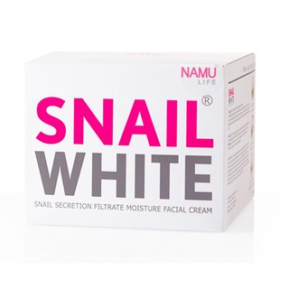 Snail White Moisture Facial Cream สเนลไวท์ ครีมหอยทาก มอยส์เจอร์ บำรุงผิวหน้าขาวกระจ่างใส 50ml.