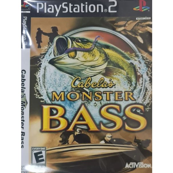 แผ่นเกมส์PS2 - เกมตกปลา Master Bass ส่งไว เก็บปลายทางได้ครับ ✅