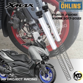 สปิงโช๊คหน้า Ohlins FSK 131 Yamaha XMAX 300 2017-2021