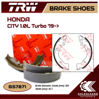 ก้ามเบรคหลัง TRW สำหรับ HONDA CITY 1.0L Turbo 19-&gt; (GS7871)