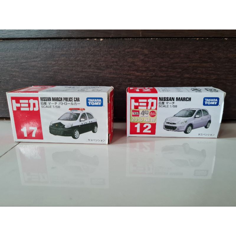 TOMICA NISSAN MARCH 2คัน1,000บาท