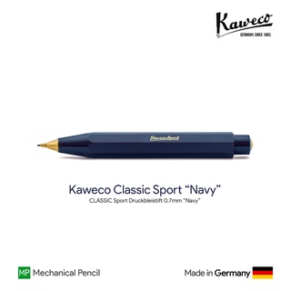 Kaweco Classic Sport "Navy" 0.7mm Push Pencil - ดินสอกดคาเวโก้คลาสสิกสปอร์ต สีกรมท่า
