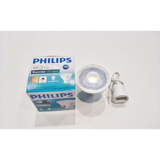 โคมไฟ LED MR16 4.5W 4.5 วัตต์ ปลั๊ก PHILIPS