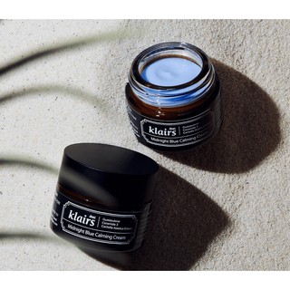 ส่งฟรี!! [สินค้าของแท้ 100% ส่งตรงจากเกาหลี] DEAR KLAIRS Midnight Blue Calming Cream 30ml&amp;60ml.