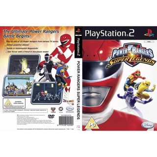 แผ่นเกมส์ PS2 Power Rangers - Super Legends   คุณภาพ ส่งไว (DVD)