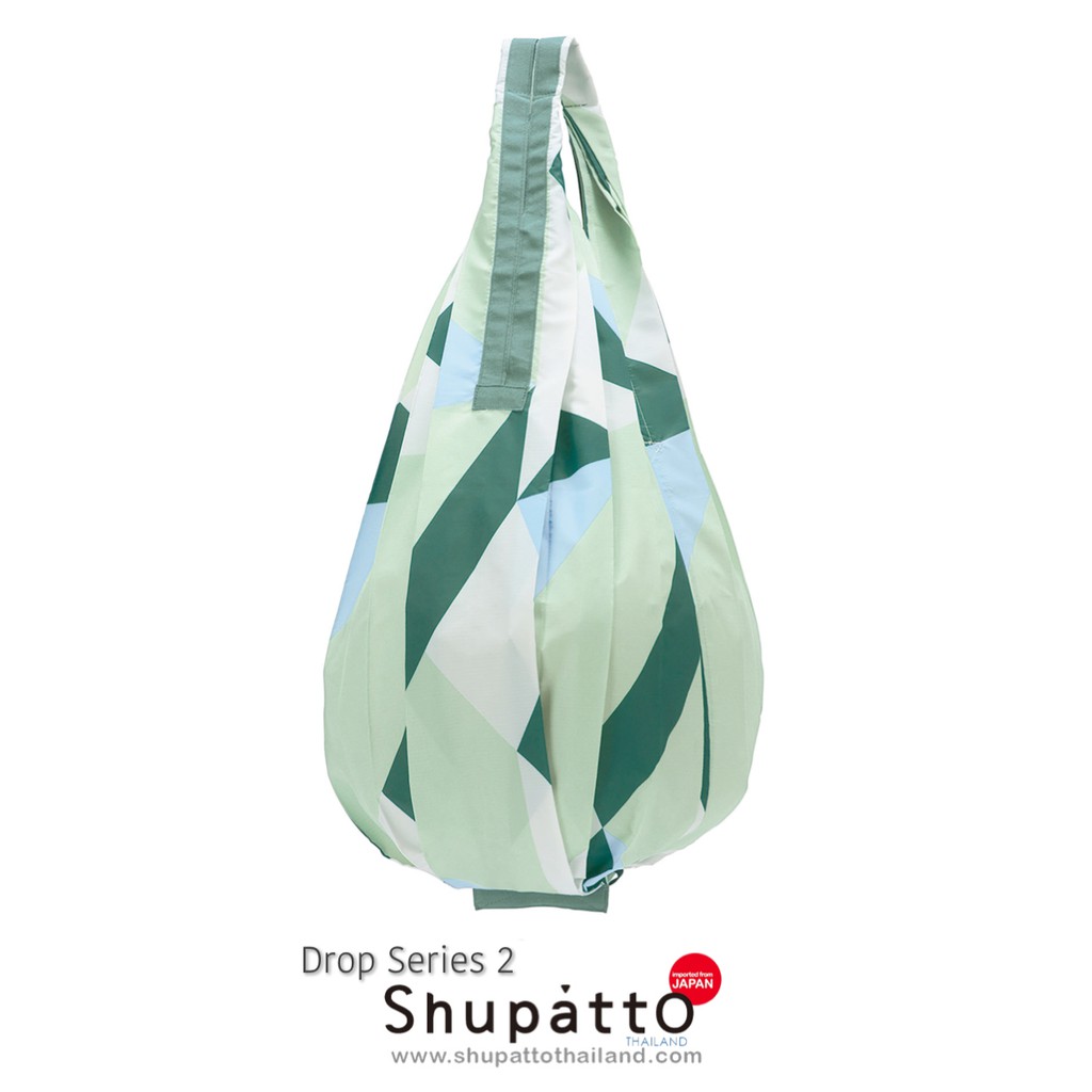 Shupatto Drop - Sea Glass  กระเป๋าผ้านำเข้าจากญี่ปุ่น นำเข้าโดย  Shupatto Thailand