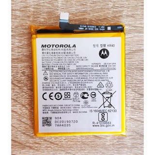 แบตเตอรี่ MOTOROLA MOTO ONE VISION / ONE ACTION XT1970 BATTERY MODEL KR40 แถมฟรี!!! อุปกรณ์เปลี่ยนแบต