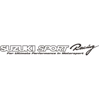 สติ๊กเกอร์ Suzuki Sport Racing