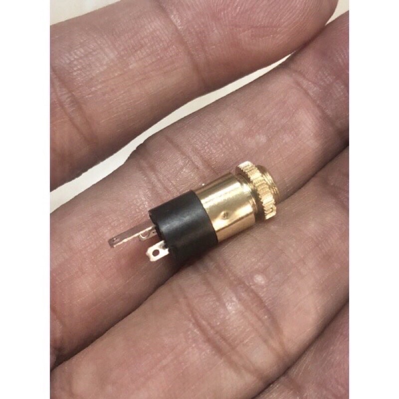 แจ้คauxสีทองและสีเงิน 3.5 ราคาต่อชิ้น ลำโพงบลูทูธdiy ขนาด6 มิล