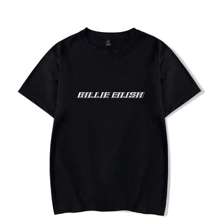 เสื้อยืดผ้าฝ้าย พิมพ์ลาย BILLIE EILISH สไตล์ฮิปฮอป สตรีท พลัสไซซ์ 4XL 246A สําหรับผู้ชาย และผู้หญิงSize S-5XL