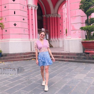 My dear pastel dress