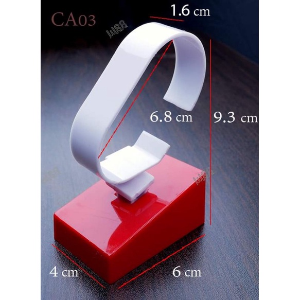 ขาตั้งนาฬิกาข้อมือรุ่นCA03สีแดง