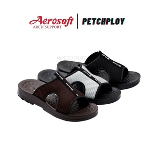 รุ่นขายดี พร้อมส่ง!! Aerosoft รุ่น MA5103 รองเท้าแตะผู้ชายแบบสวม แอโร่ซอฟ เบอร์ 38-46 ⚡มีเก็บปลายทาง⚡