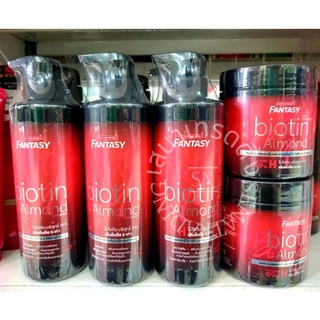 แชมพู ทรีทเม้นท์ แคร์บิว แฟนตาซี ไบโอติน&amp;อัลมอนด์ Carebeau Fantasy Hair Biotin&amp;Almond Shampoo Treatment