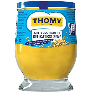มัสตาร์ด ตราโทมี่ (250 กรัม) จากสวิตเซอร์แลนด์ - Thomy Mustard Switzerland (250g)