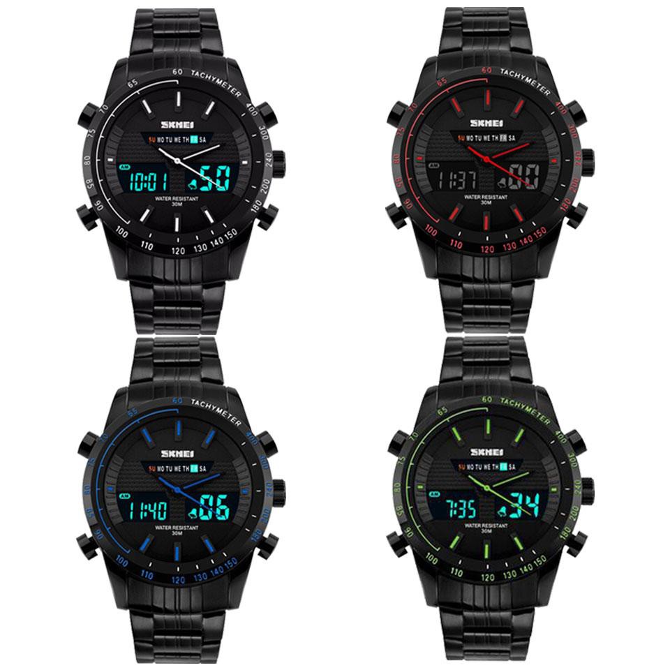 SKMEI 1131 นาฬิกาข้อมือ นาฬิกาสปอร์ต นาฬิกากีฬา ระบบดิจิตอล กันน้ำ ของแท้  100% | Shopee Thailand