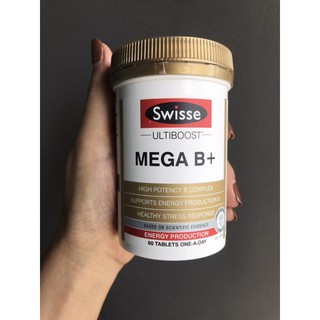 Swisse Mega B+ High Potency B Complex หมดอายุ 2/25