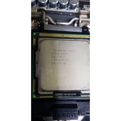 intel i7 860 +MB ASUS 1156