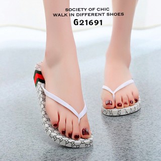 G21691 รองเท้าแตะ ที่เน้นความสบาย แต่ยังกริปเป๊ะปัง