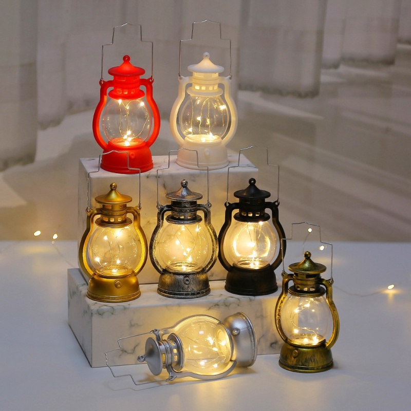Diwali Night Light Ramadan ตกแต่ง Retro โคมไฟน้ํามันขนาดเล็ก Ray ไฟ Led วันเกิด Party ของขวัญเทศกาล 