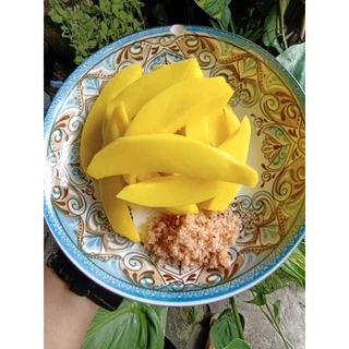 มะม่วงแช่อิ่มน้ำผึ้ง เปรี้ยวกรอบหอมหวานแซ่บอร่อยแถมพริกเกลือทุกออเดอร์