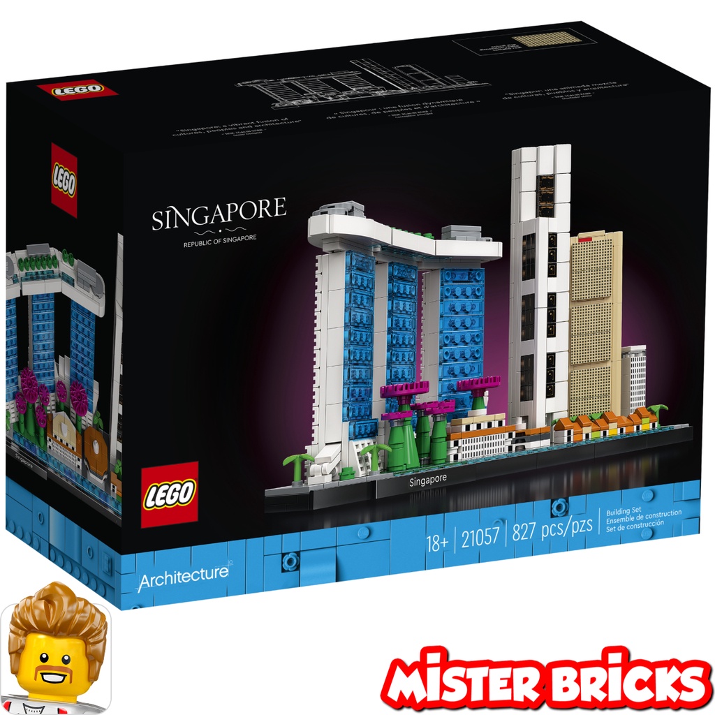 LEGO 21057 Architecture Singapore (Exclusive) - misterbricks - ThaiPick