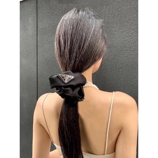 ใหม่ ที่คาดผม ผ้าไนล่อน Re-Nylon scrunchie