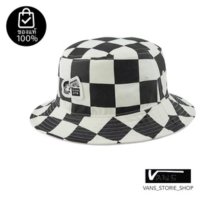 หมวกบักเก็ตVANS AP TELL A FRD CHECKER BUCKET BLACK WHITE สินค้ามีประกันแท้