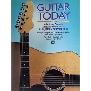 Alfred Guitar Today book 2 หนังสือกีตาร์Alfred