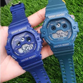 SPORT WATCH นาฬิกาแฟชั่น  ระบบดิจิตอล ดีไซน์ ยักษ์เล็ก 3 ตา  ใส่ได้ทั้ง ชาย-หญิง