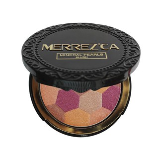 บรัชออน ปัดแก้ม เมอเรสก้า ปัดแก้มลูกบอล หน้าใส Merrezca Mineral Pearl Blush