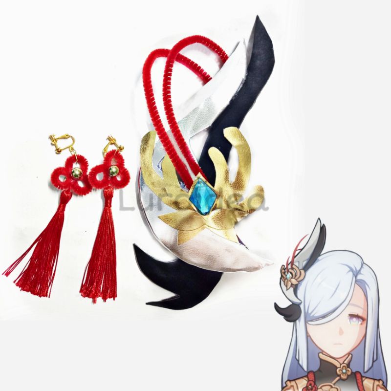 Shenhe Accessories กิ๊บติดผมและต่างหู