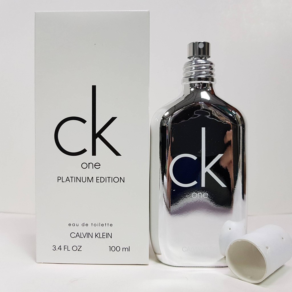 ck one platinum edition 100 ml